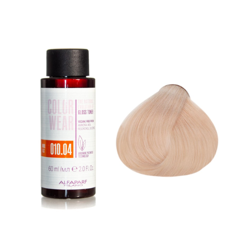 ALFAPARF MILANO COLOR WEAR GLOSS TONER 60ML 010.04