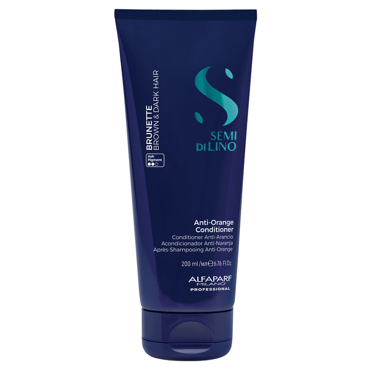 ALFAPARF SEMI DI LINO BRUNETTE ANTI-ORANGE CONDITIONER 200ML