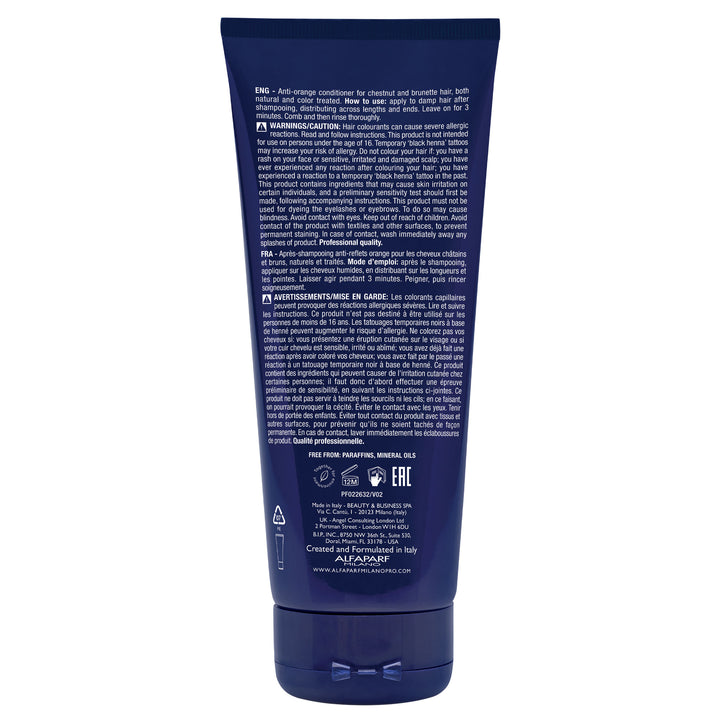 ALFAPARF SEMI DI LINO BRUNETTE ANTI-ORANGE CONDITIONER 200ML