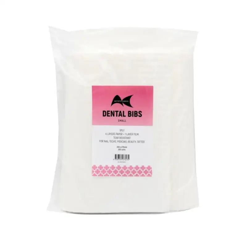 ARTIST CHOICE DENTAL BIBS SMALL (200 X 275MM) - 250 UNITS