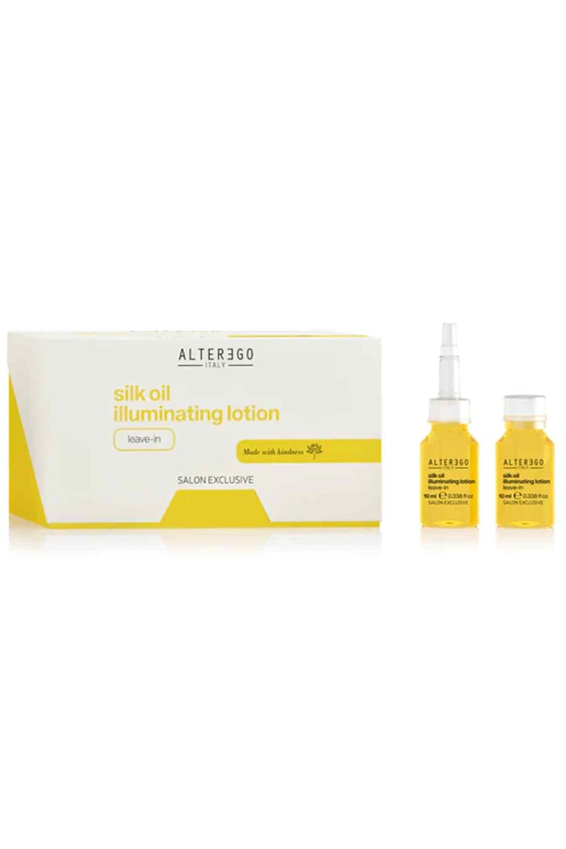 ALTER EGO ITALY SILK OIL ILLUMINATING LOTION 12X10ML