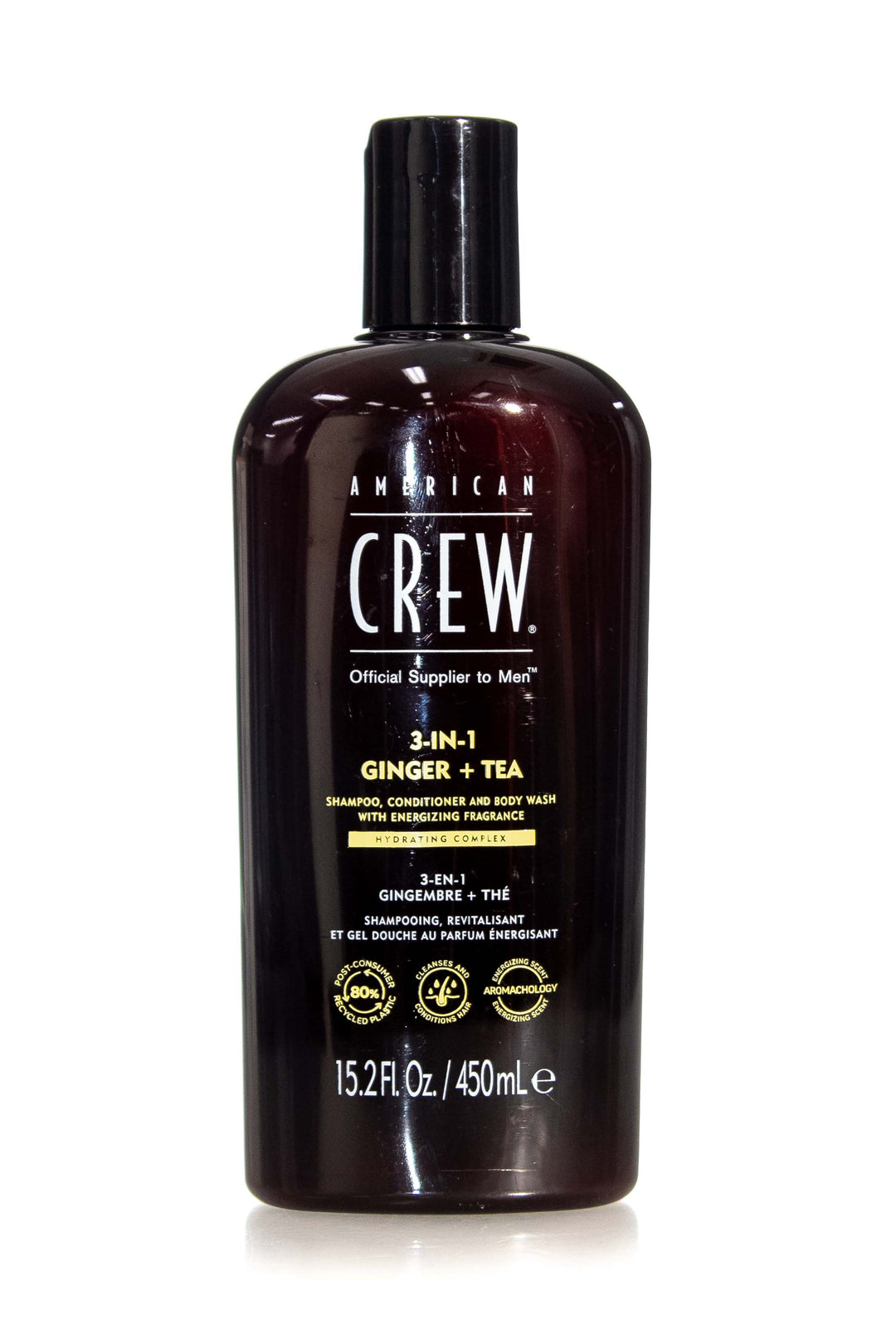 AMERICAN CREW 3-IN-1 ENERGIZING SHAMPOO/CONDITIONER/BODY WASH 450ML