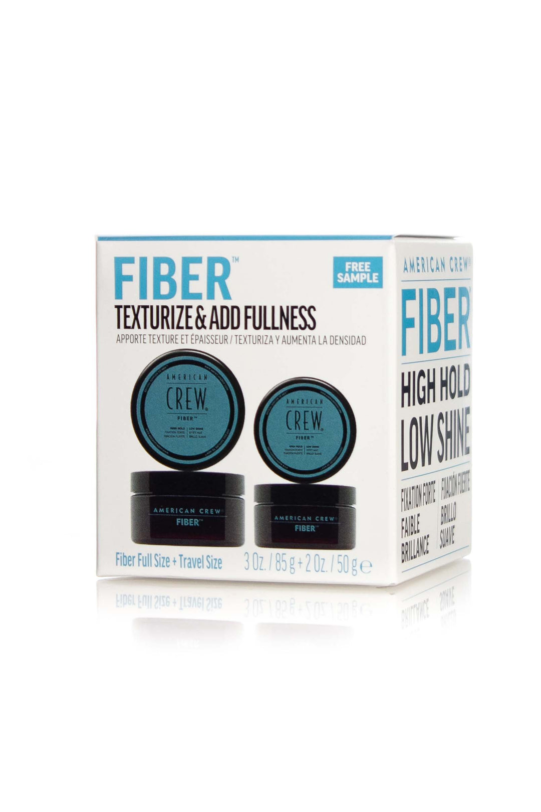 AMERICAN CREW FIBER DUO FULL SIZE + TRAVEL SIZE