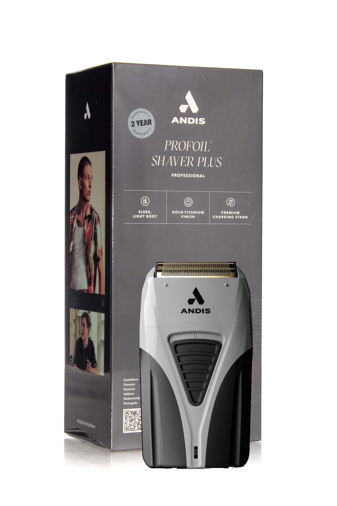 ANDIS PROFOIL LITHIUM PLUS TITANIUM FOIL SHAVER