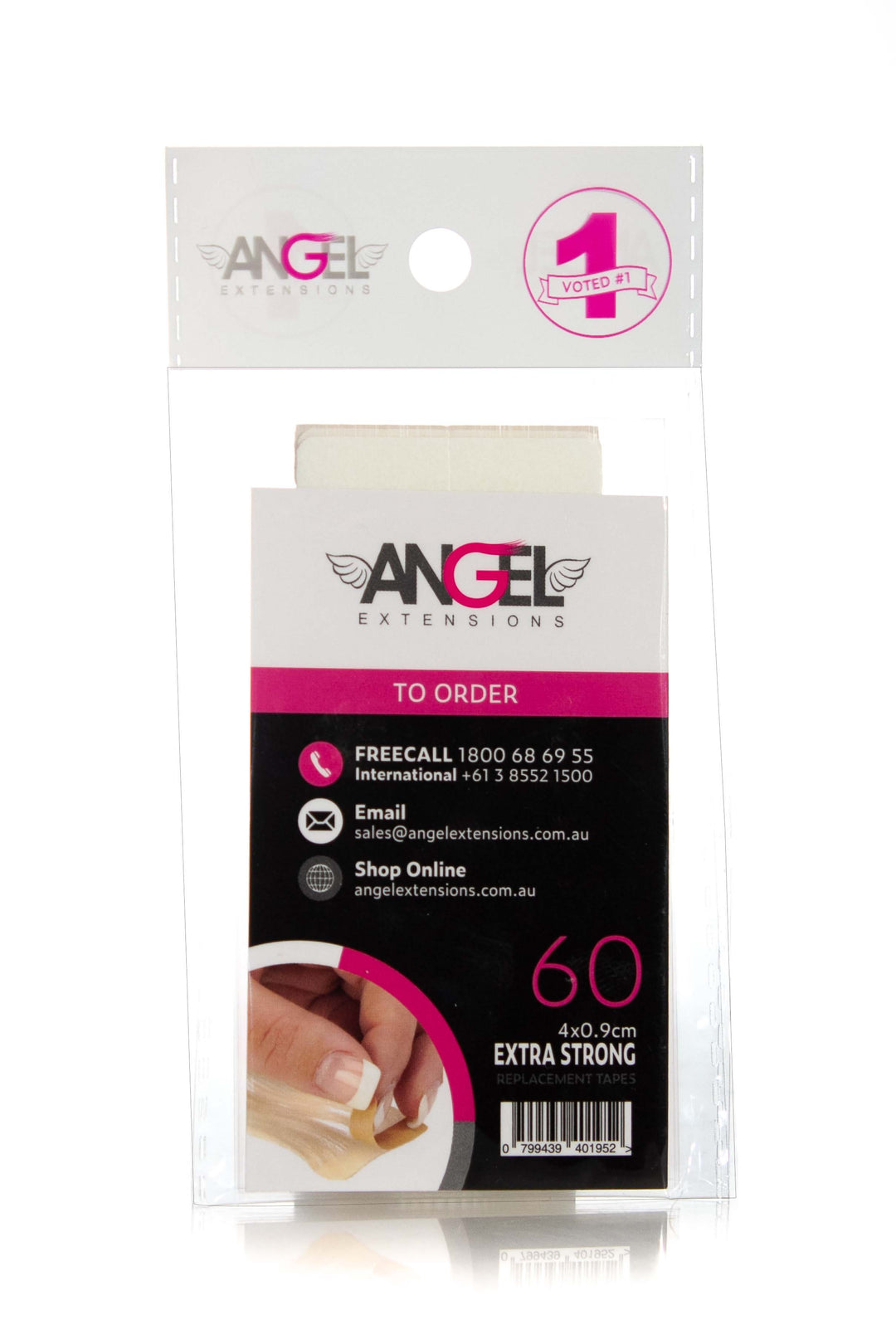 ANGEL EXTENSIONS REPLACEMENT TAPES EXTRA STRONG