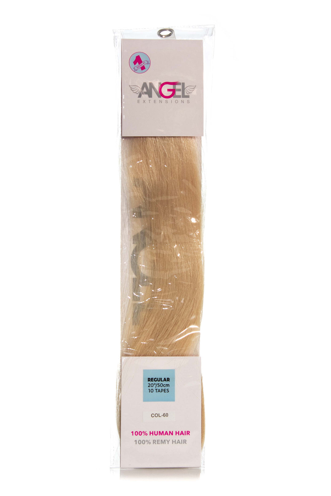 ANGEL EXTENSIONS 20" 10 PIECE TAPES REGULAR #60