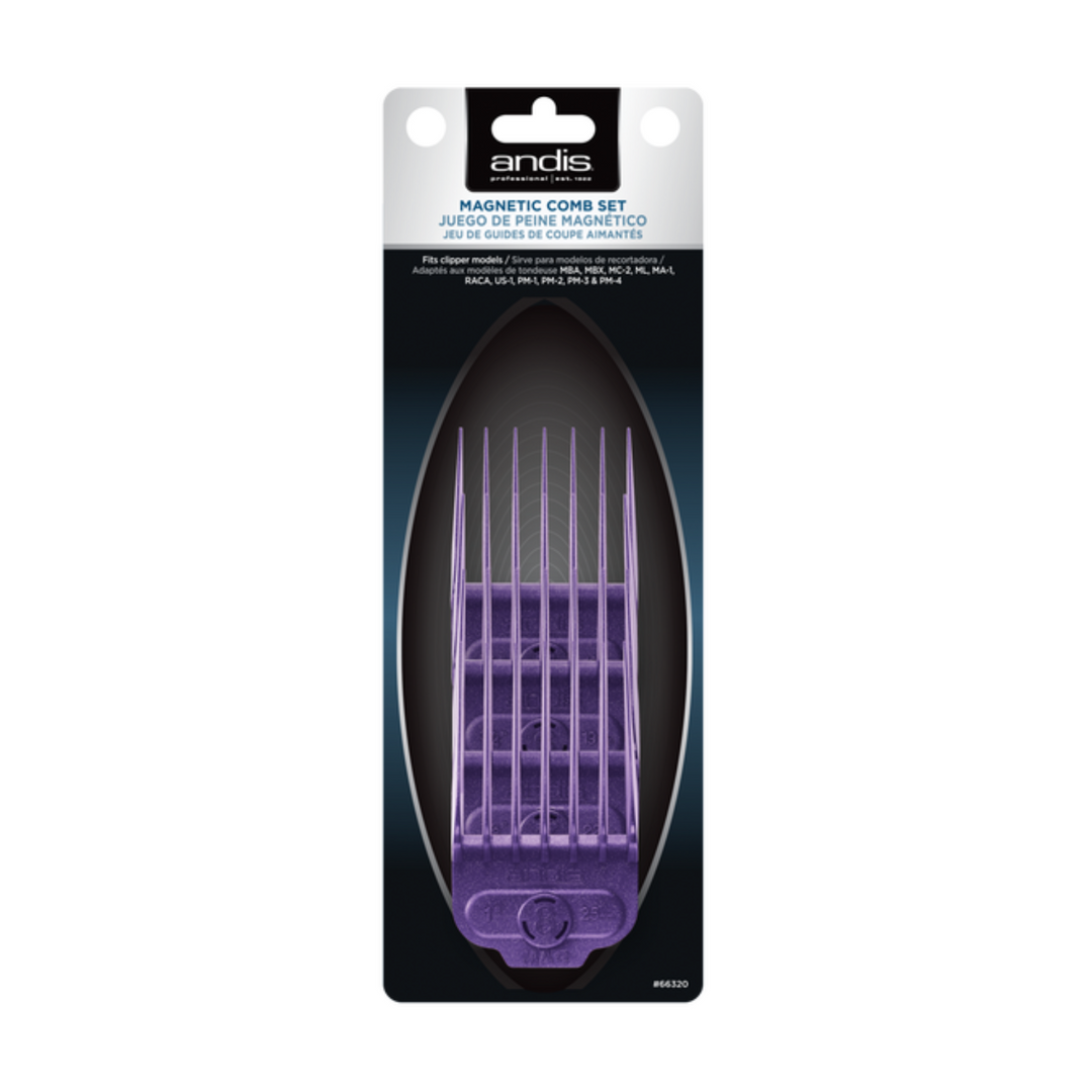 ANDIS MAGNETIC COMB SET (4 PIECE #5 - 8)