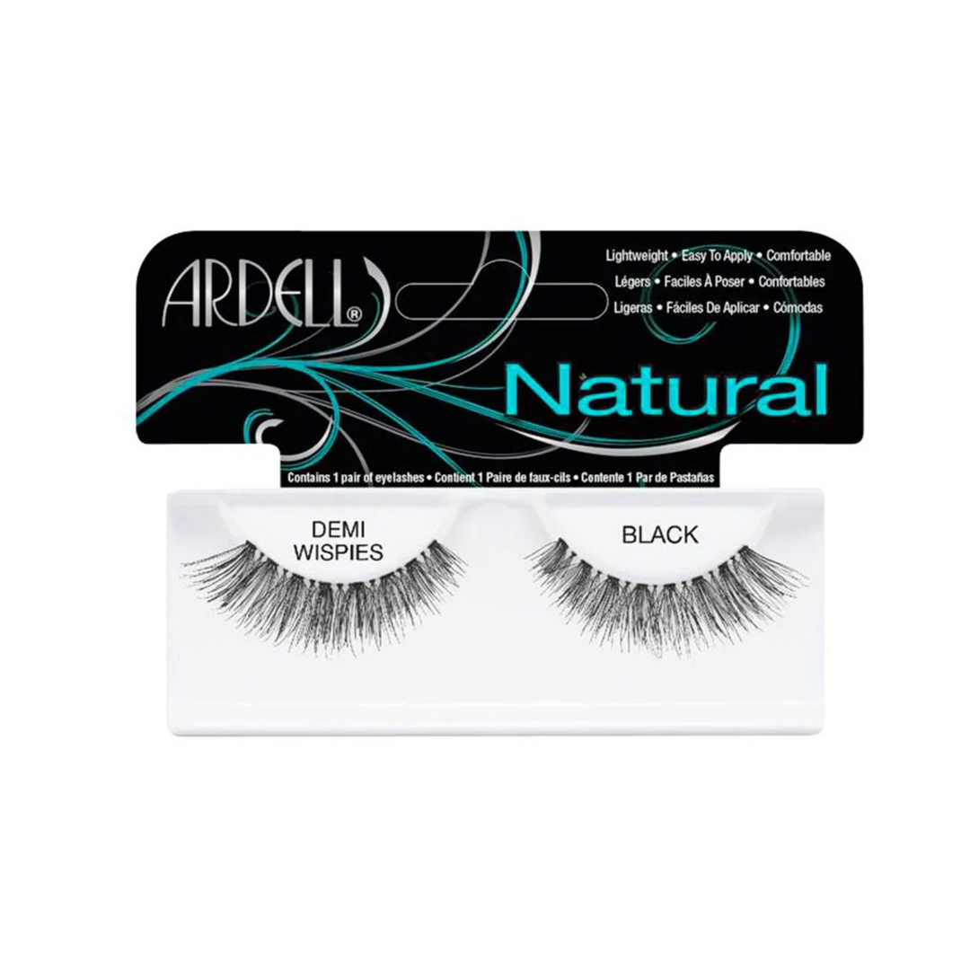 ARDELL NATURAL DEMI WISPIES BLACK - 1 PAIR