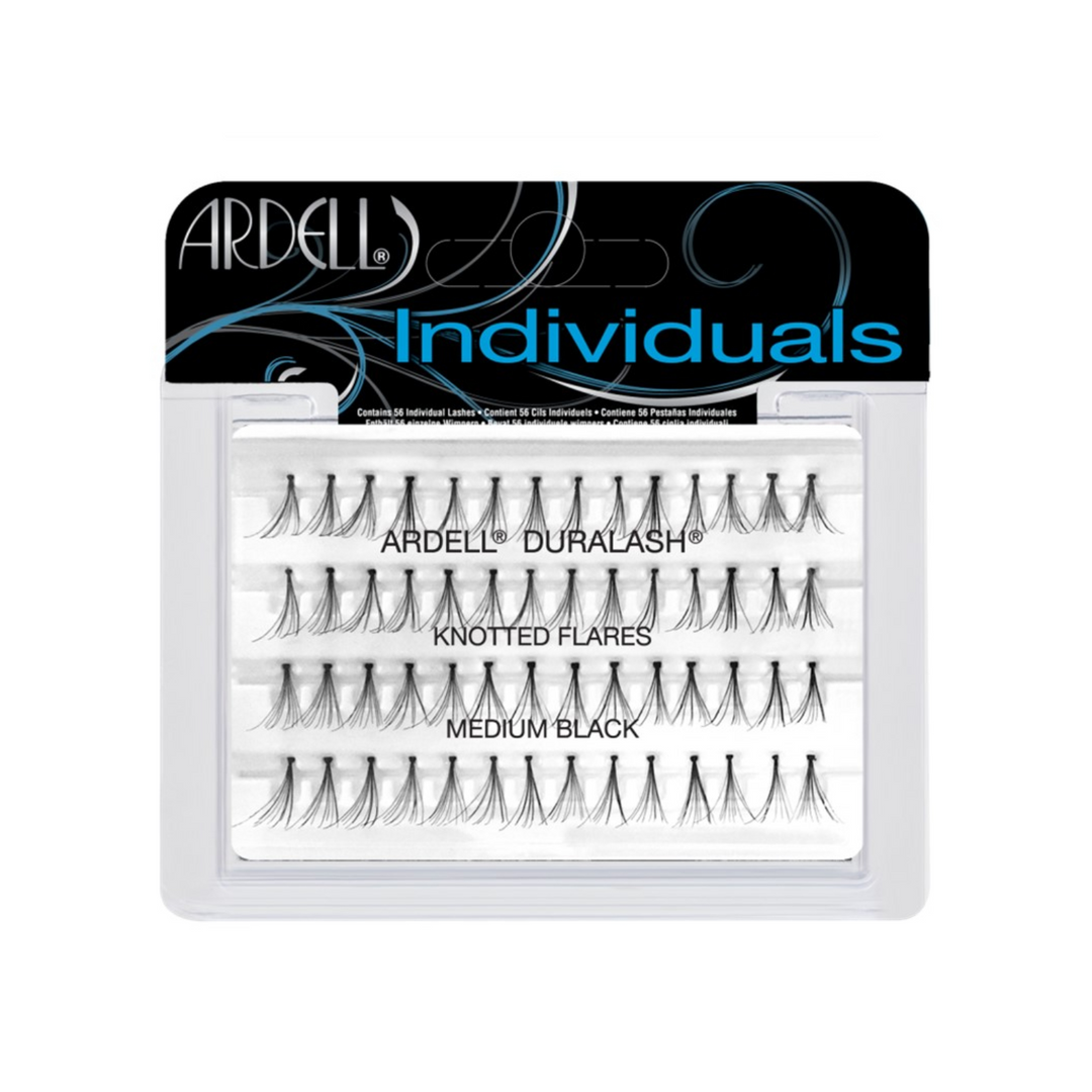 ARDELL DURALASH INDIVIDUAL FLARE MEDIUM BLACK - 56 INDIVIDUAL LASHES