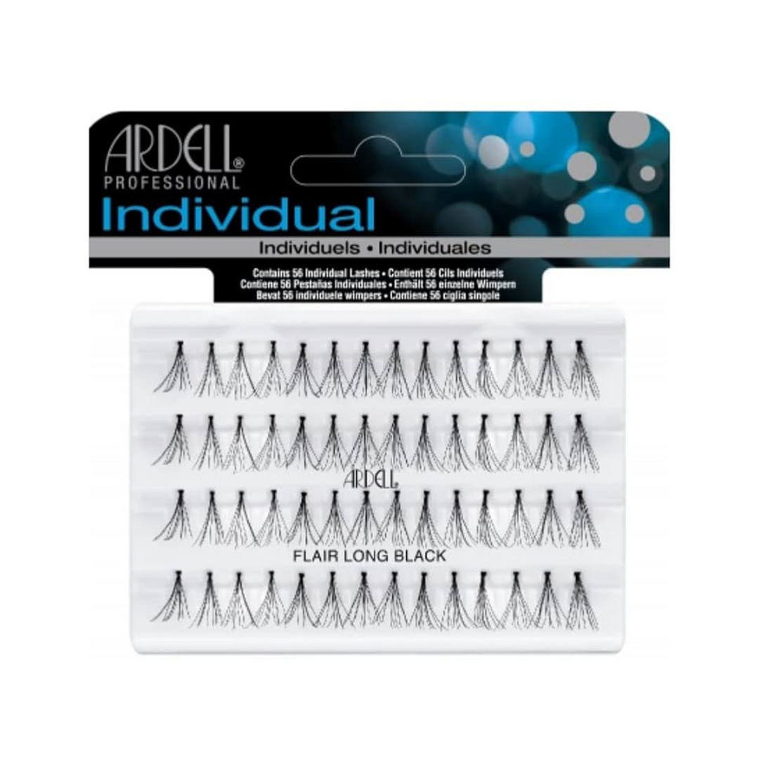 ARDELL DURALASH INDIVIDUAL FLARE LONG BLACK - 56 INDIVIDUAL LASHES