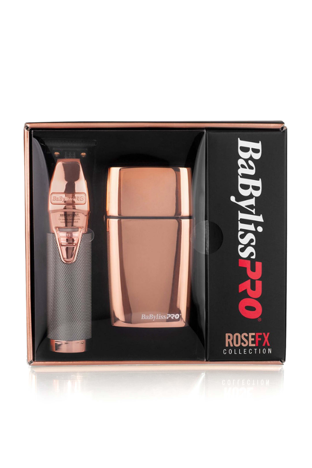 BABYLISS PRO ROSE GOLD SHAVER/OUTLINER DUO