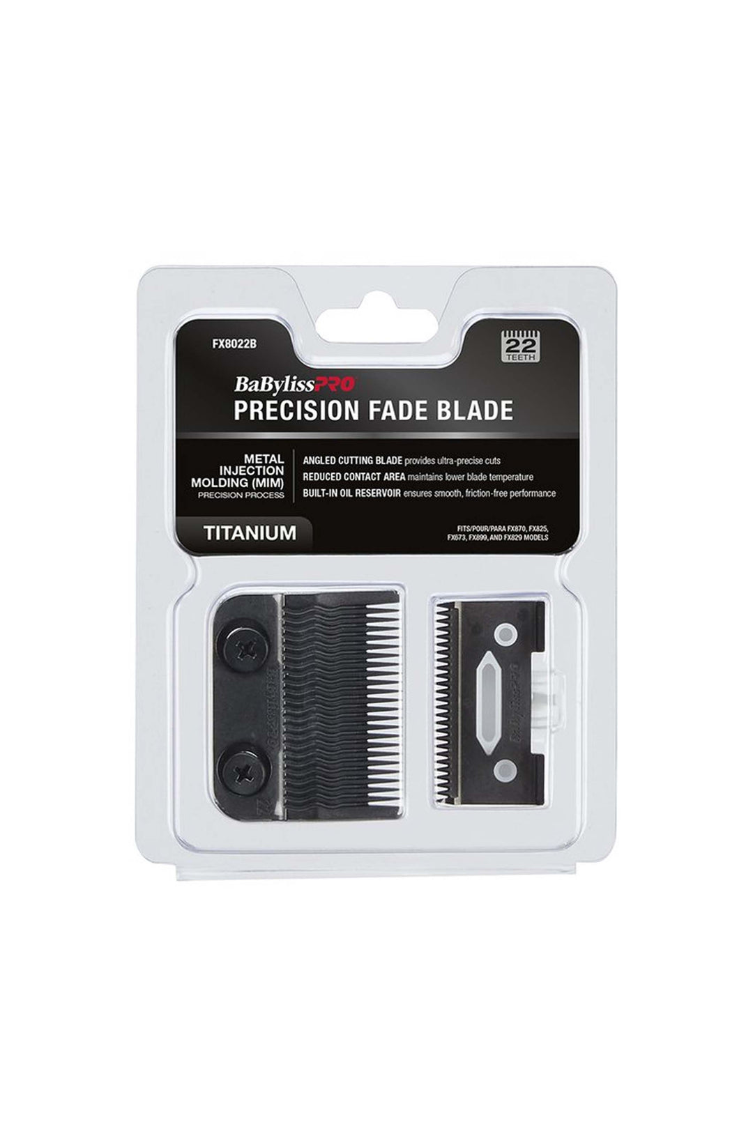 BABYLISS PRO FX8022B PRECISION FADE BLADE BLACK