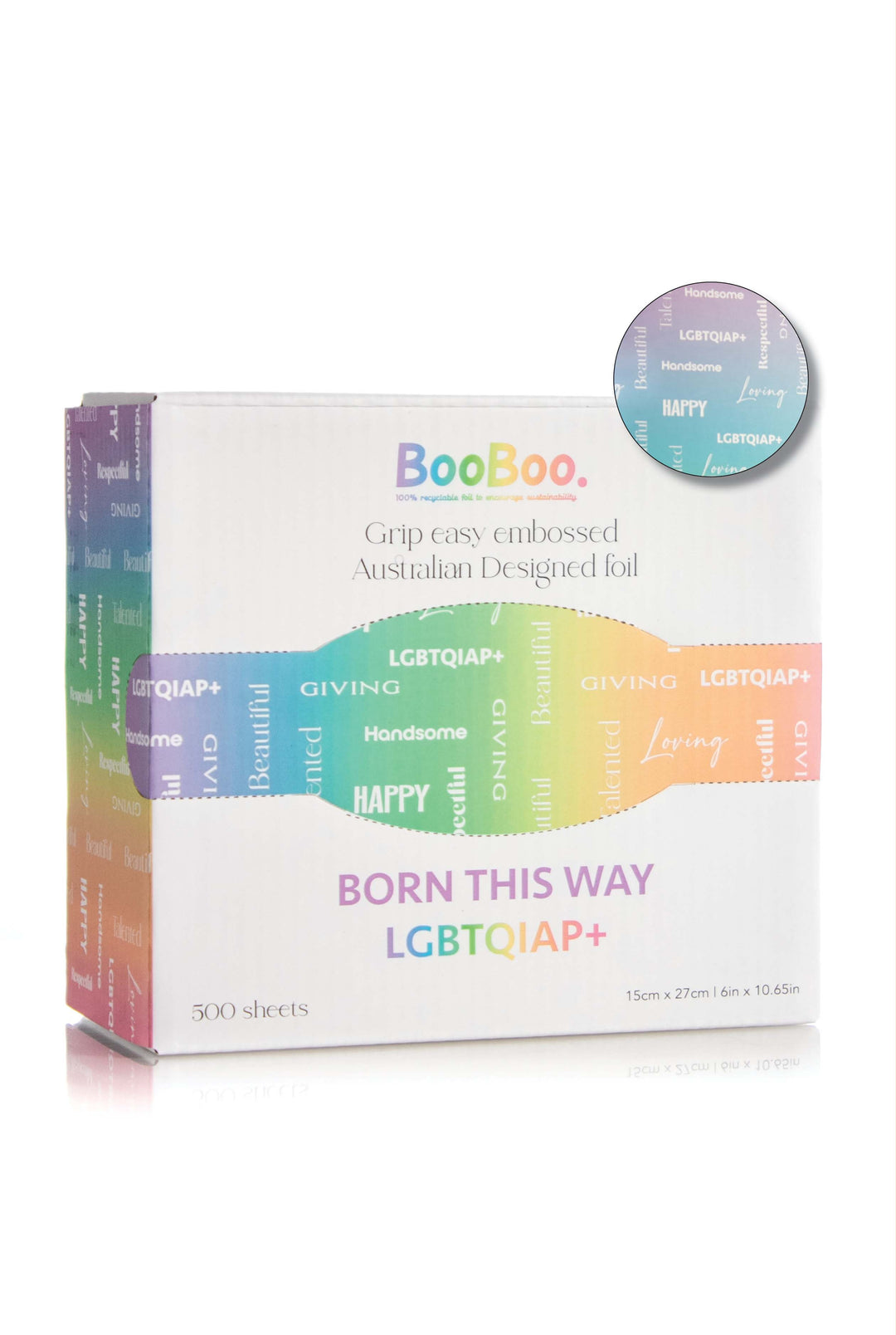 BOOBOO POP UP 15X27CM 500 SHEET LGBTQIAP+