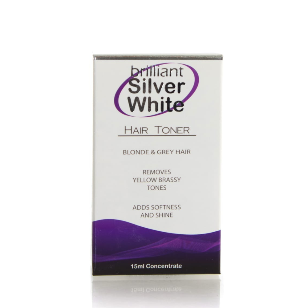 BRILLIANT SILVER White Hair Toner | Various Sizes