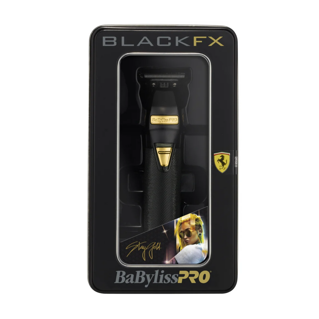 BABYLISS PRO BLACK FX TRIMMER WITH EXPOSED T-BLADE - SOFIE POK