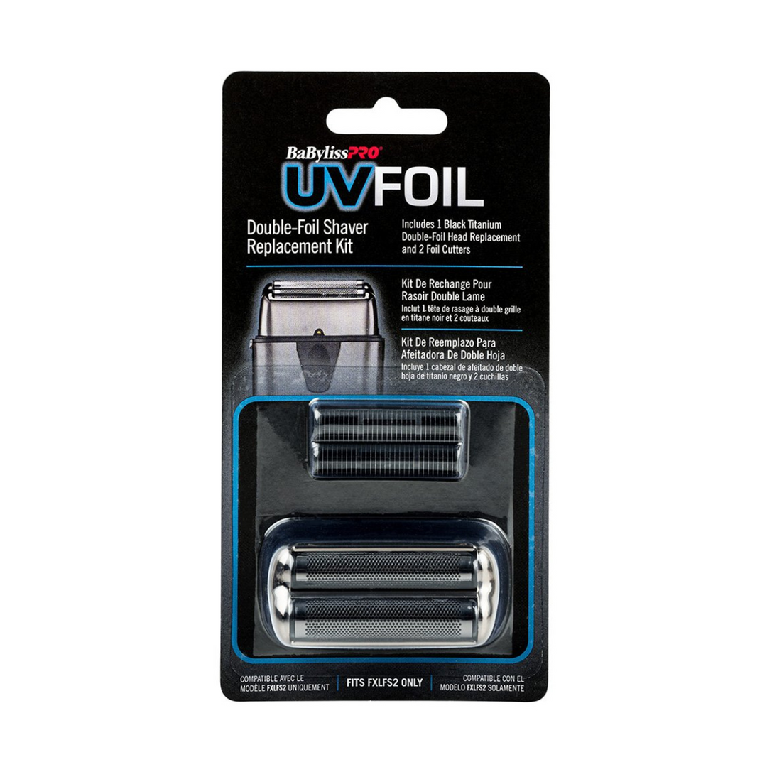 BABYLISS PRO UV FOIL DOUBLE FOIL SHAVER REPLACEMENT KIT