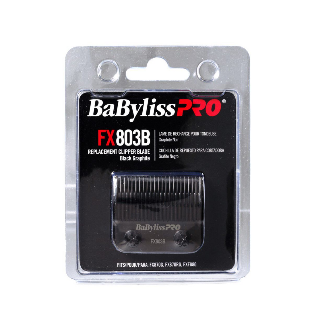 BABYLISS PRO FX803B REPLACEMENT CLIPPER BLADE - BLACK GRAPHITE