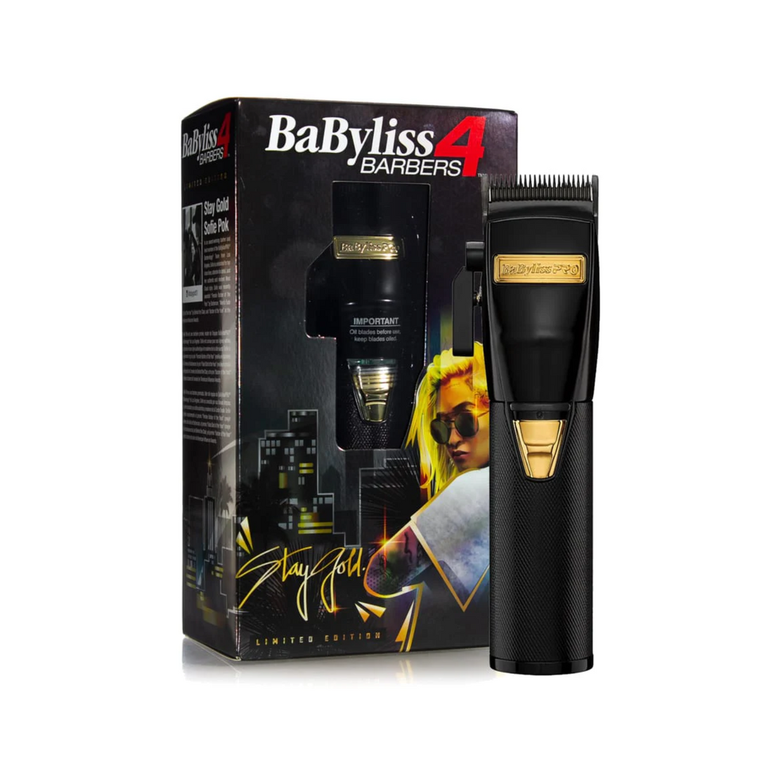 BABYLISS PRO BLACK FX LITHIUM CLIPPER - SOFIE POK