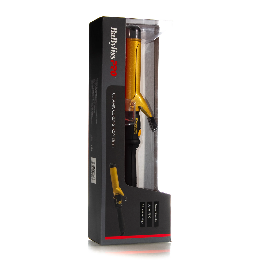 BABYLISS PRO CERAMIC CURLNG IRON - 32MM