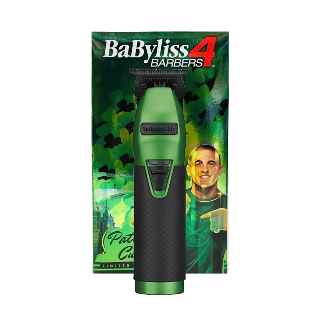 BABYLISS PRO 4 BARBERS INFLUENCER EDITION SKELETON TRIMMER - PATTY CUTS (GREEN)