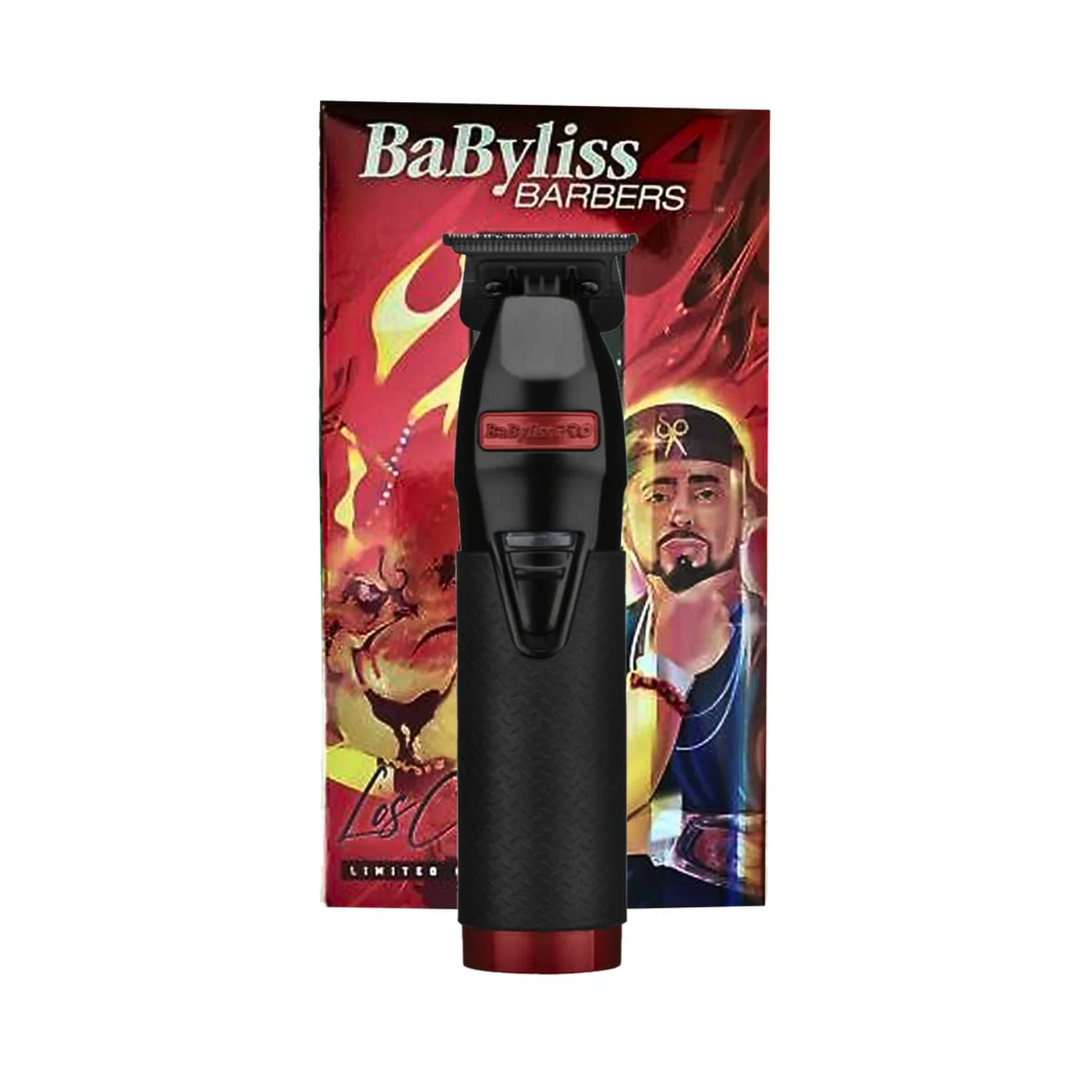 BABYLISS PRO 4 BARBERS INFLUENCER EDITION SKELETON TRIMMER - LOS CUT IT (BLACK/RED)