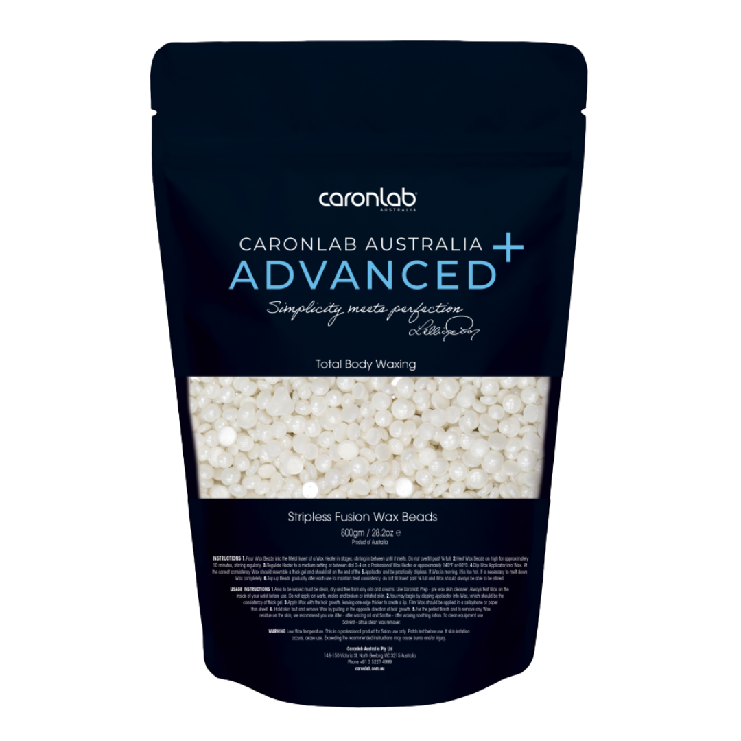 CARONLAB ADVANCED+ STRIPLESS FUSION WAX BEADS POUCH 800G