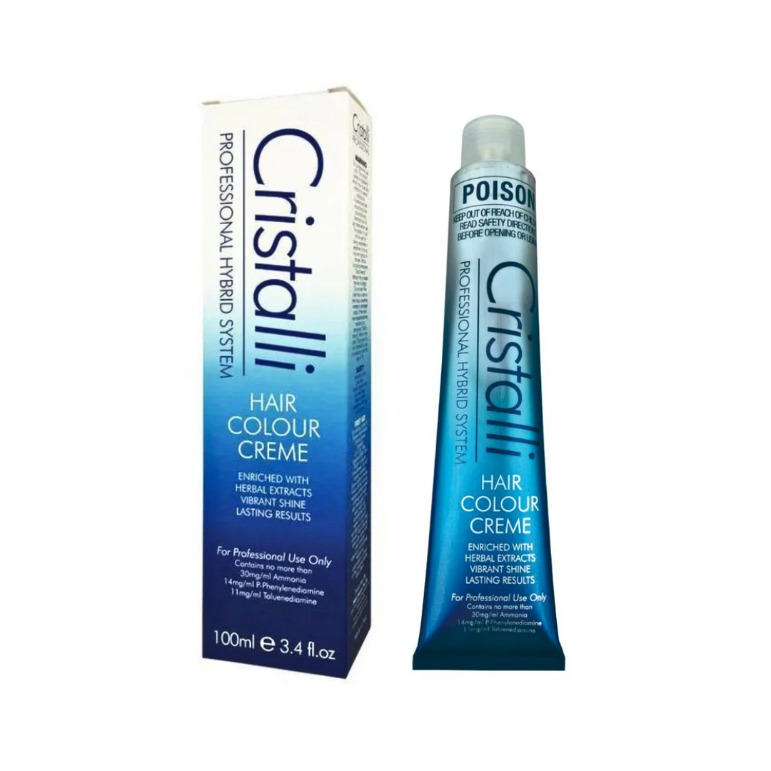 CRISTALLI Hair Colour Creme | 100ml, Various Colours