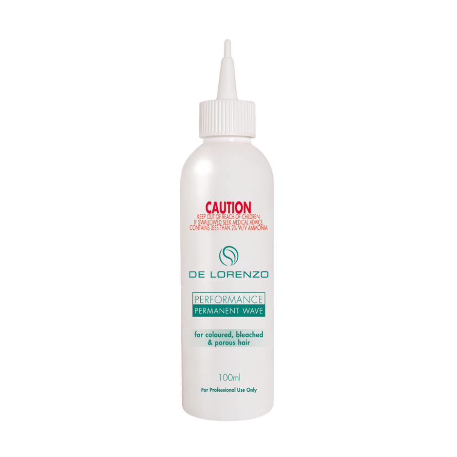 DE LORENZO PERFORMANCE PERMANENT WAVE FOR COLOURED, BLEACHED & POROUS HAIR 100ML
