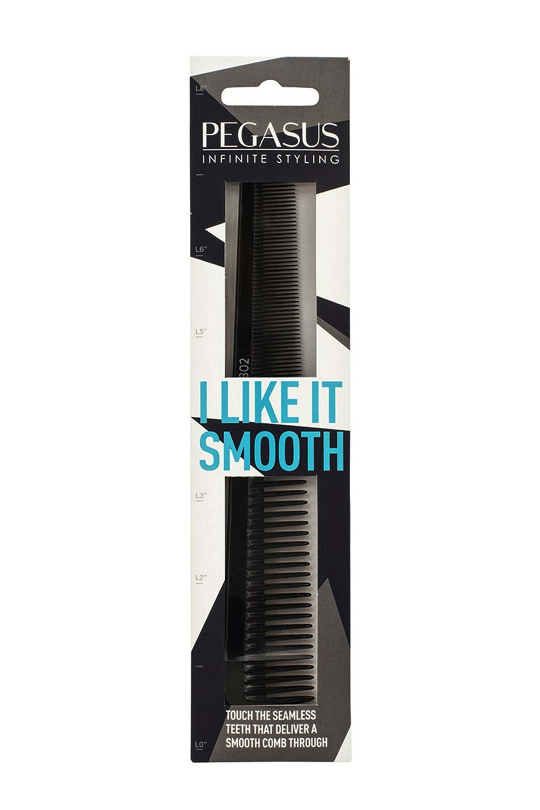 PEGASUS 302 I LIKE IT SMOOTH BARBER TAPERED COMB