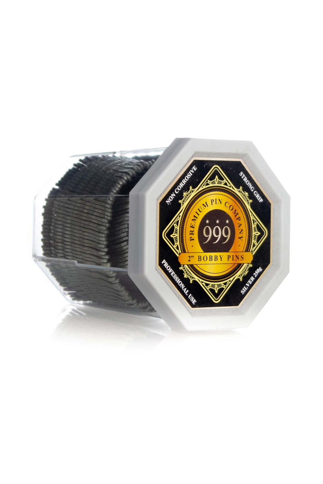 DATELINE PROFESSIONAL 999 BOBBY PINS 2'' SILVER 250G