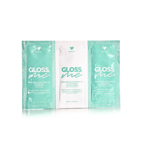 DESIGN ME GLOSS ME TRIPLE SACHET 10ML EACH - SHAMPOO, CONDITIONER, MASK