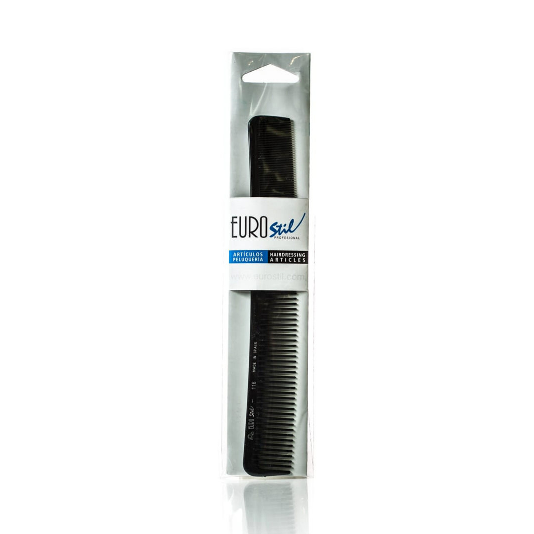 EUROSTIL EXTRA LONG CUTTING COMB #116 - 21CM