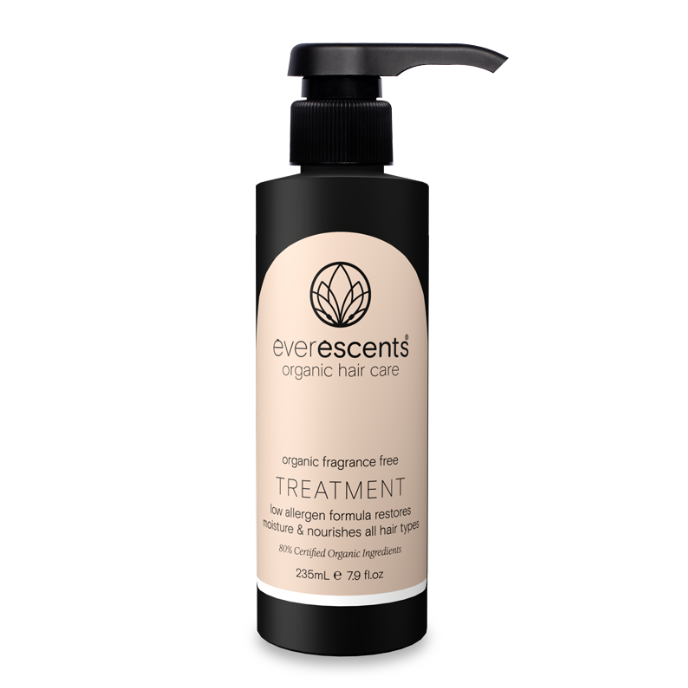 EVERESCENTS ORGANIC FRAGRANCE FREE TREATMENT 235ML