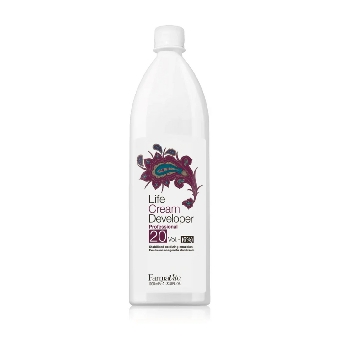 FARMAVITA LIFE CREAM DEVELOPER 1L 20 VOL 6%