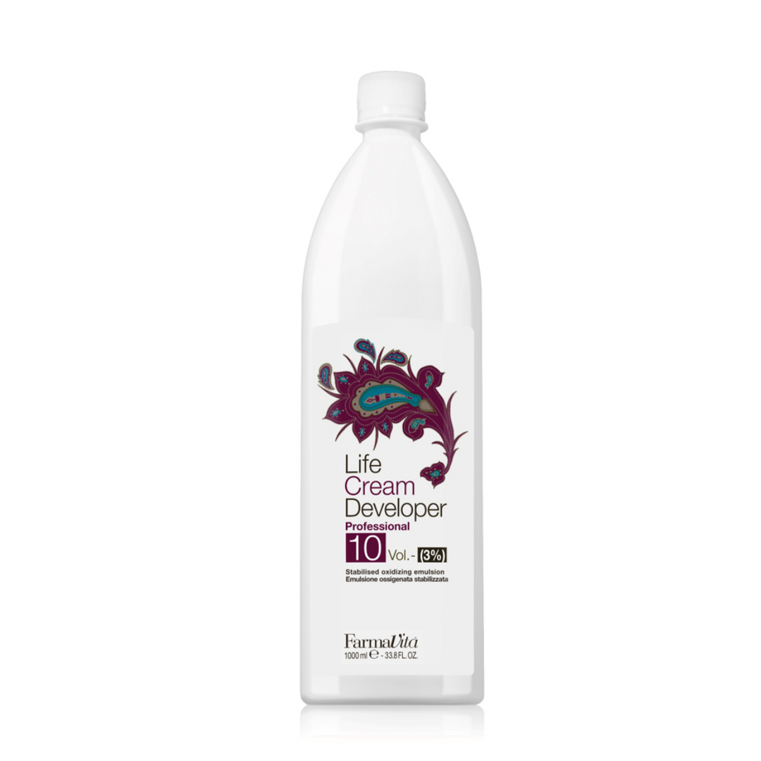 FARMAVITA LIFE CREAM DEVELOPER 1L 10 VOL 3%