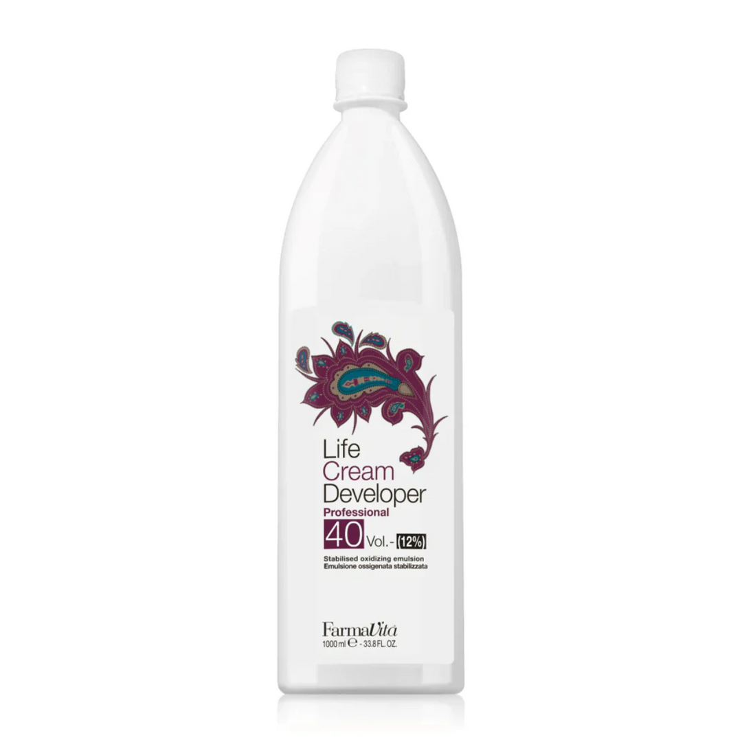 FARMAVITA LIFE CREAM DEVELOPER 1L 40 VOL 12%