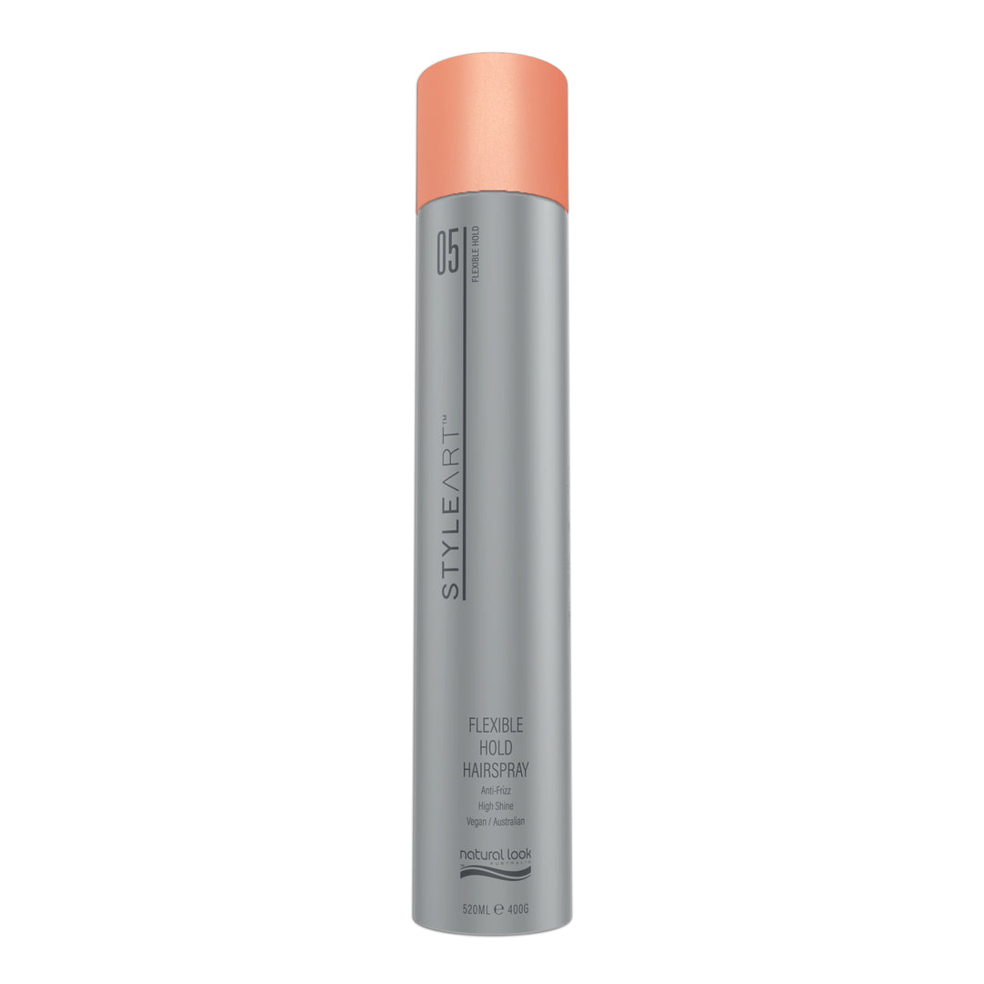 NATURAL LOOK STYLEART FLEXIBLE HOLD HAIRSPRAY ANTI-FRIZZ 400G