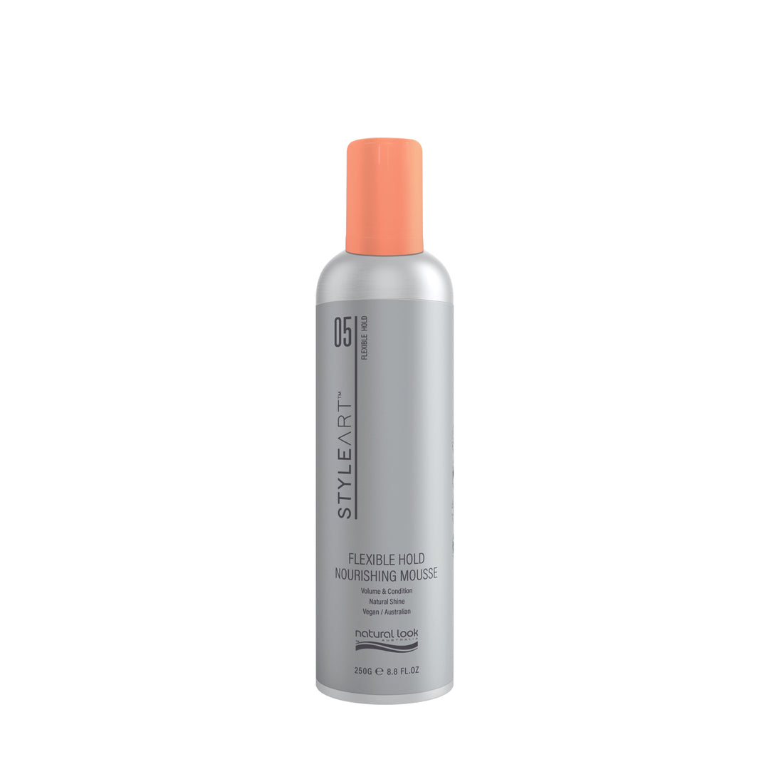 NATURAL LOOK STYLEART FLEXIBLE HOLD NOURISHING MOUSSE 250G