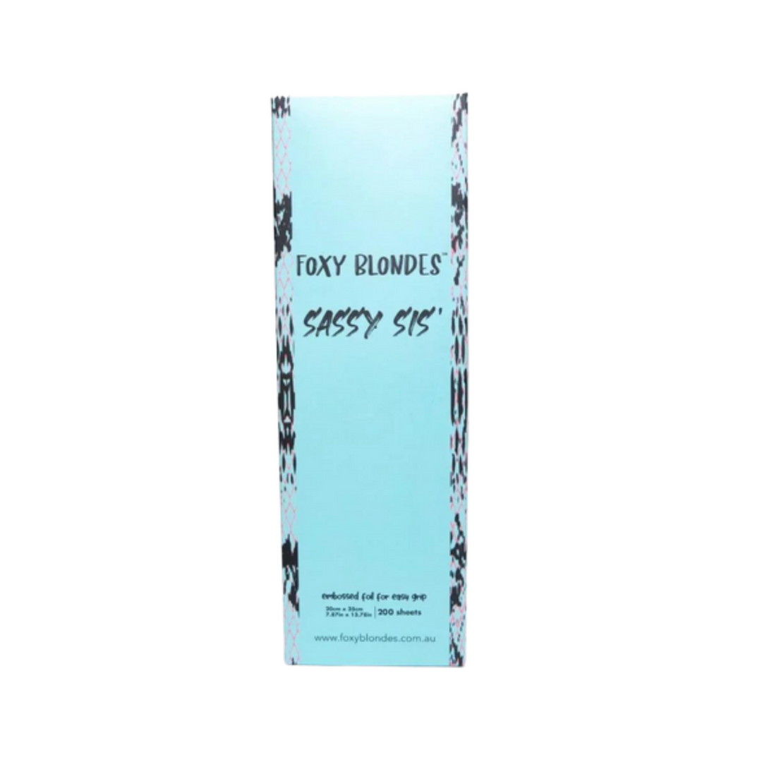 FOXY BLONDES SASSY SIS EXTRA WIDE FOIL - 200 SHEETS *CLEARANCE*
