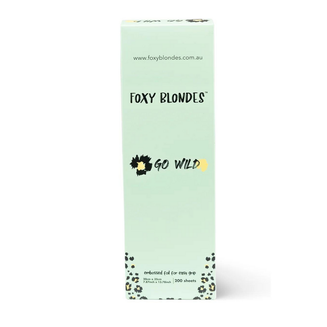 FOXY BLONDES GO WILD EXTRA WIDE FOIL - 200 SHEETS *CLEARANCE*