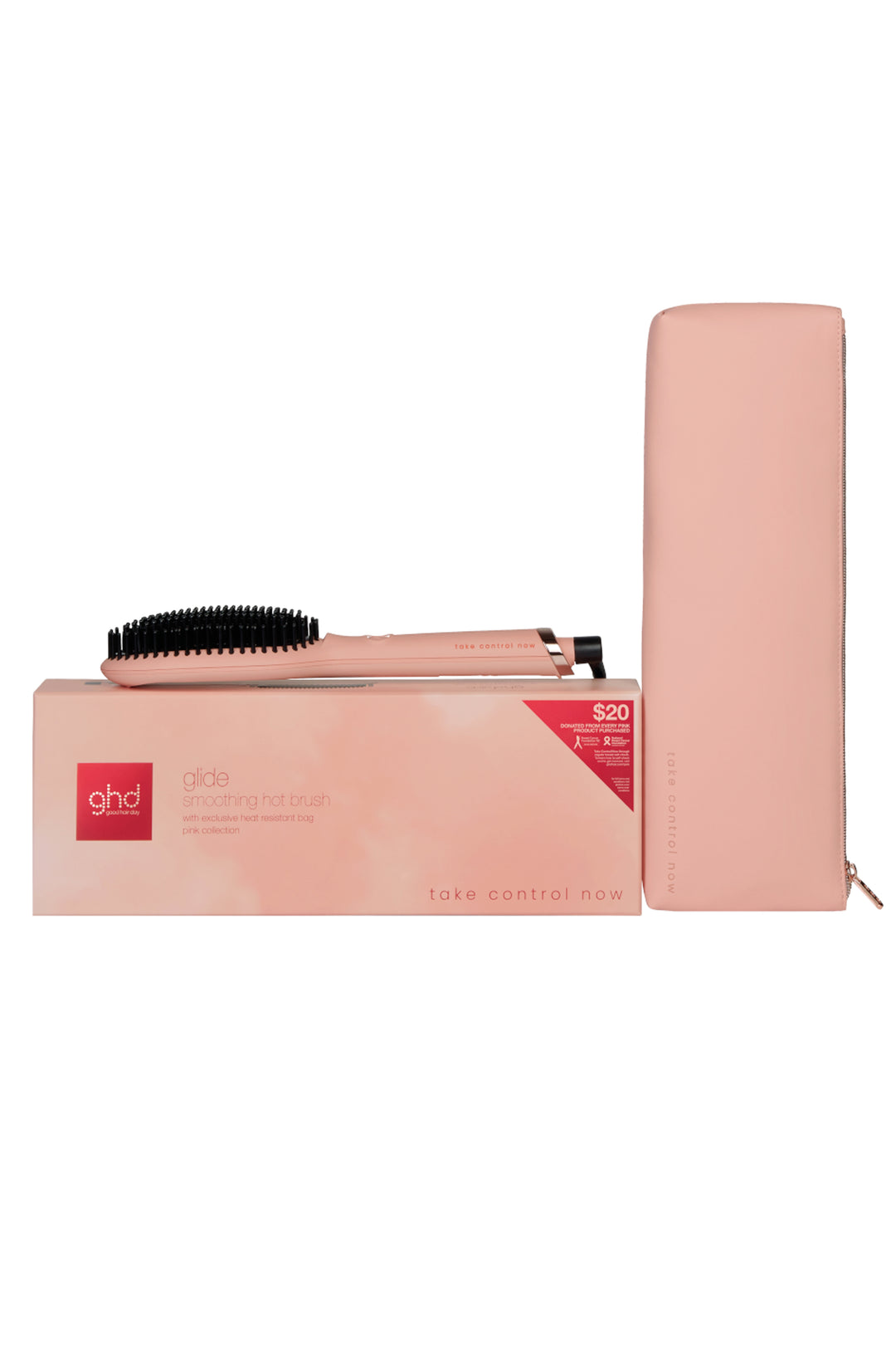 GHD GLIDE TAKE CONTROL NOW PINK COLLECTION