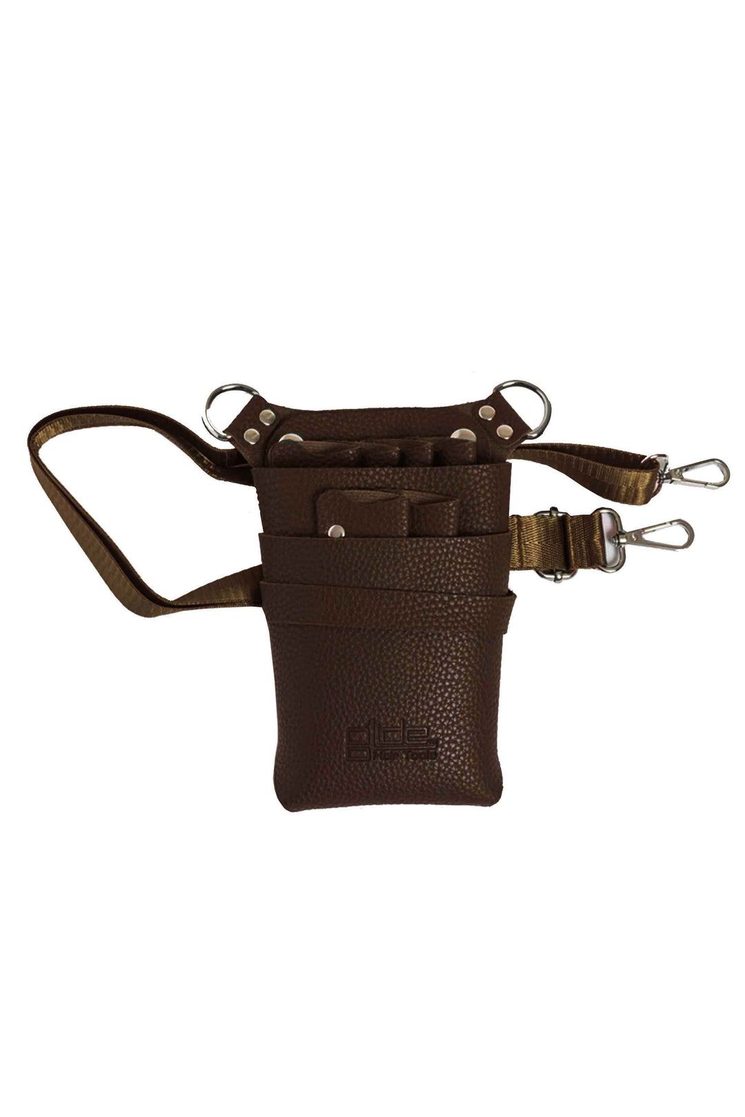 GLIDE HAIR TOOLS POUCH DARK TAN