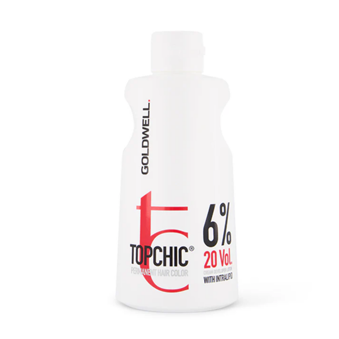 GOLDWELL TOP CHIC LOTION 990ML 20 VOL 6%
