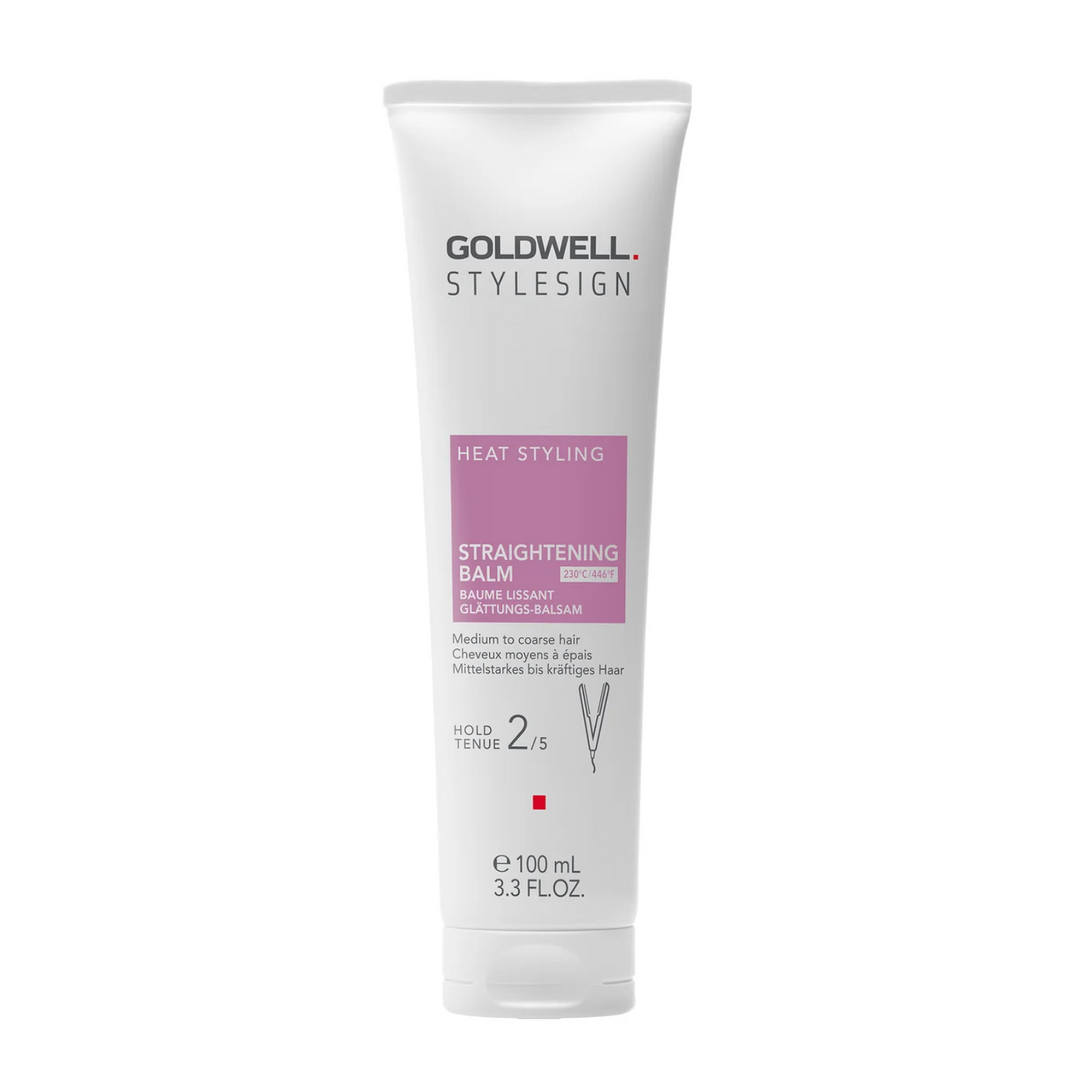 GOLDWELL STYLESIGN HEAT STYLING STRAIGHTENING BALM 100ML