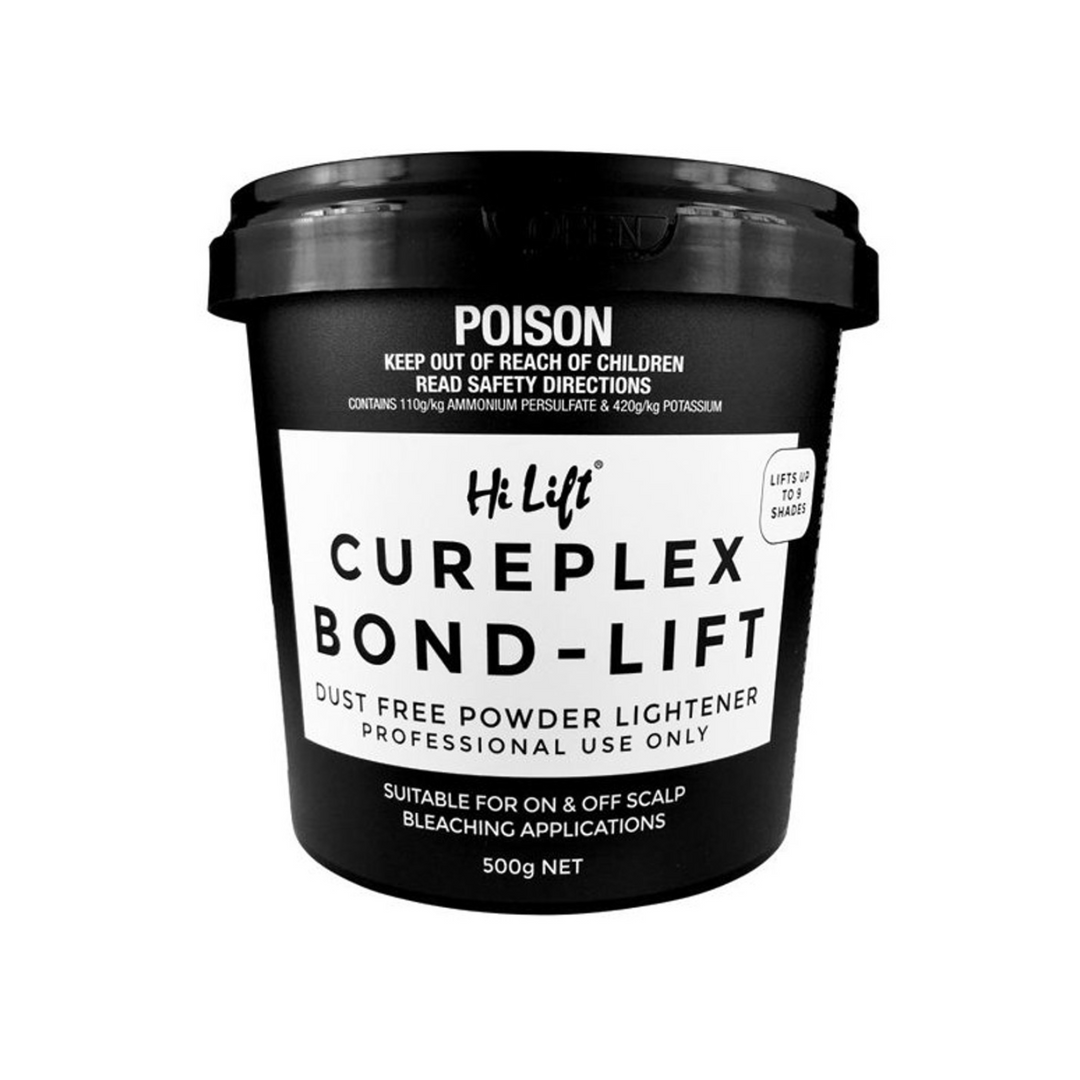 HI LIFT CUREPLEX BOND LIFT DUST FREE POWDER LIGHTENER WHITE 500G