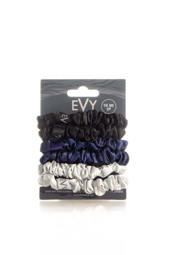 EVY PROFESSTIONAL Scrunchies 6 Pack I Various Colours