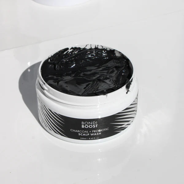 BONDI BOOST Charcoal + Probiotic Scalp Wash | Various Sizes