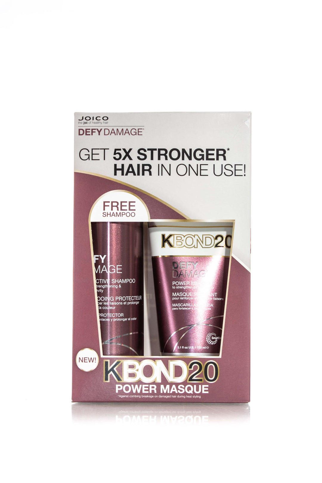JOICO DEFY DAMAGE SHAMPOO & MASQUE DUO 24