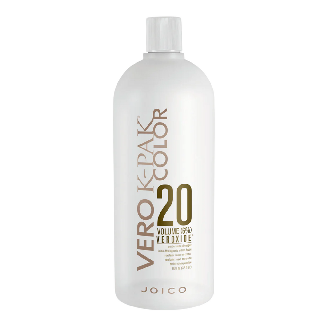 JOICO VERO K-PAK COLOR VEROXIDE CREAM DEVELOPER 946ML 6% 20 VOL