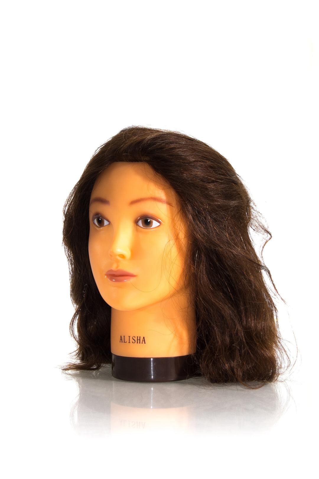 HI LIFT MANNEQUIN HEAD ALISHA MEDIUM BROWN (35-40CM)